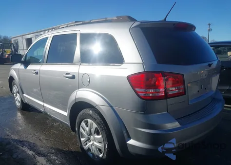 2017 Dodge Journey Se z USA, uszkodzony, nr VIN 3C4PDCAB7HT637373